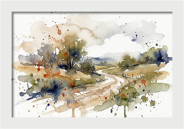 Tranquil Country Path 7562