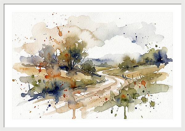 Tranquil Country Path 7562