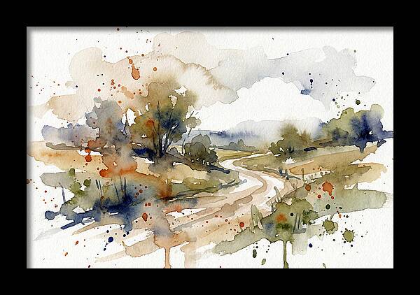 Tranquil Country Path 7562