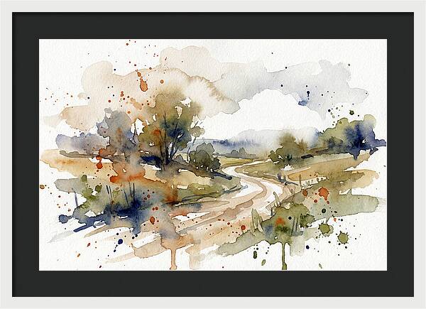 Tranquil Country Path 7562