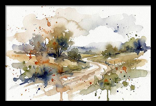 Tranquil Country Path 7562
