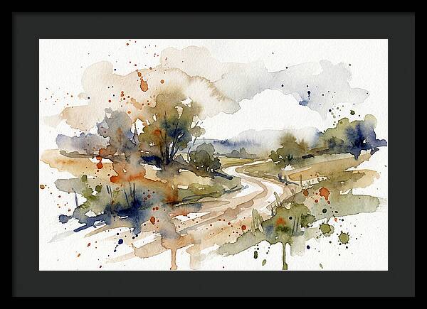 Tranquil Country Path 7562