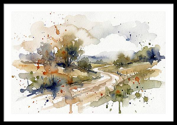 Tranquil Country Path 7562