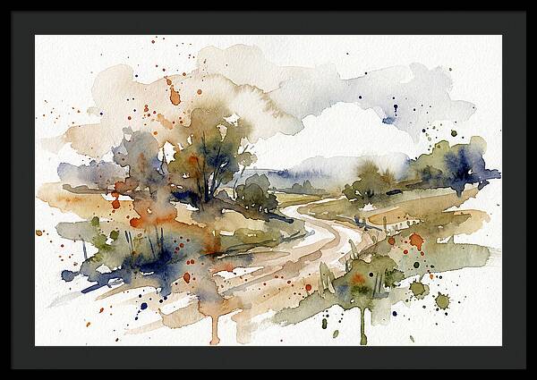 Tranquil Country Path 7562