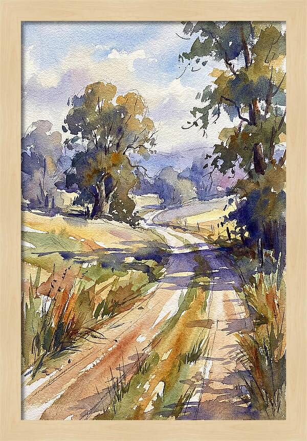 Tranquil Country Path