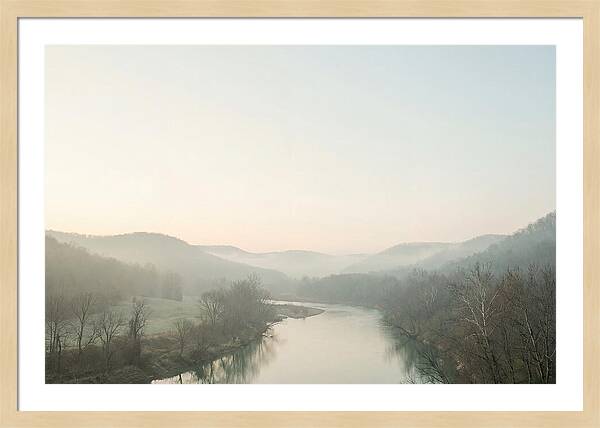 Tranquil Dawn At Buffalo National River