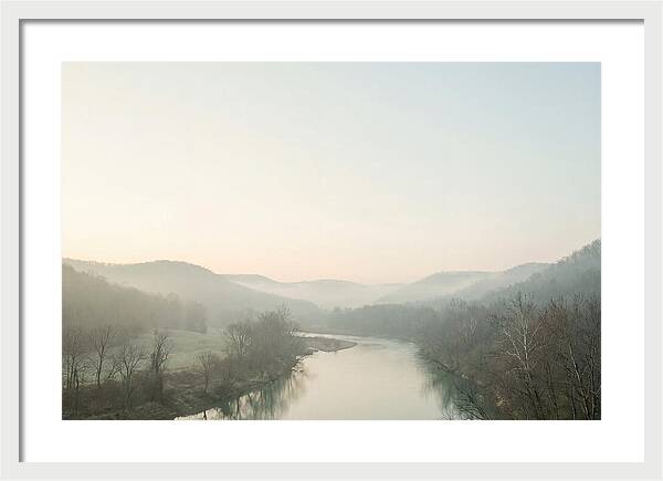 Tranquil Dawn At Buffalo National River