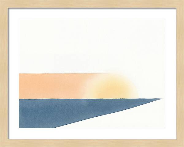 Tranquil Dawn At The Shore