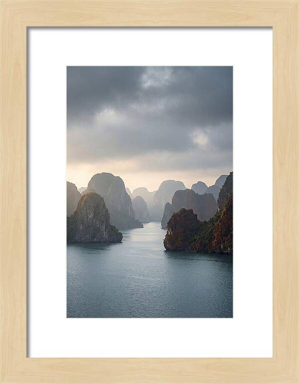 Tranquil Dawn Over Ha Long Bay