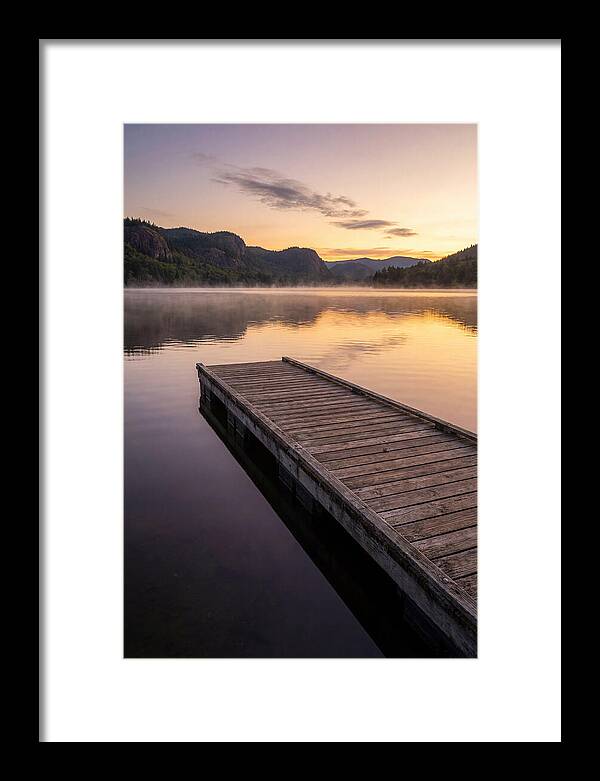 Tranquil Dawn Over Water