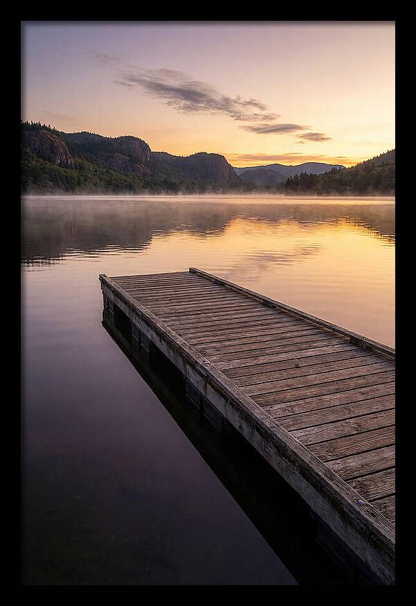 Tranquil Dawn Over Water