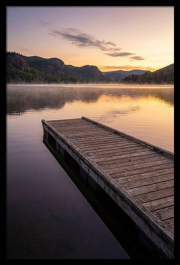 Tranquil Dawn Over Water