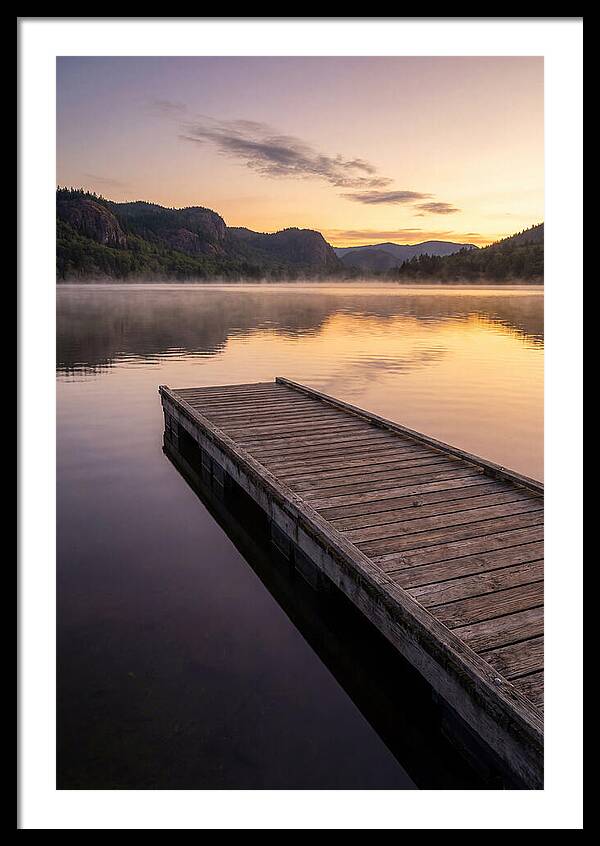 Tranquil Dawn Over Water