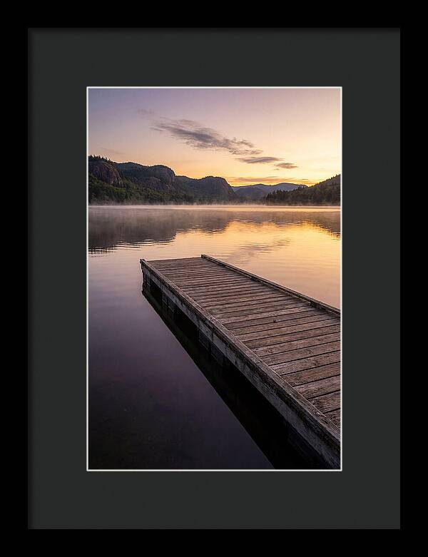 Tranquil Dawn Over Water