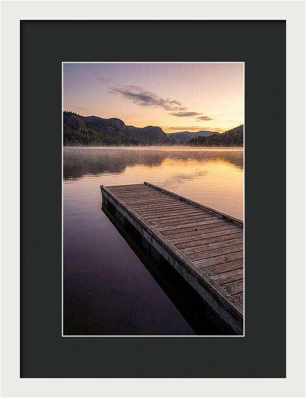 Tranquil Dawn Over Water