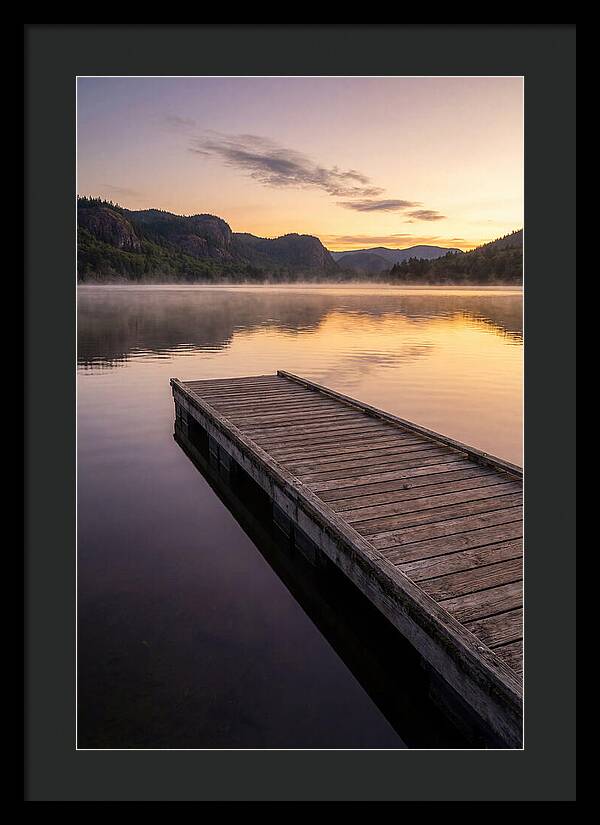 Tranquil Dawn Over Water