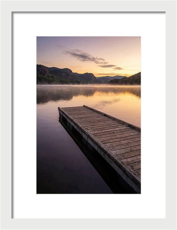 Tranquil Dawn Over Water