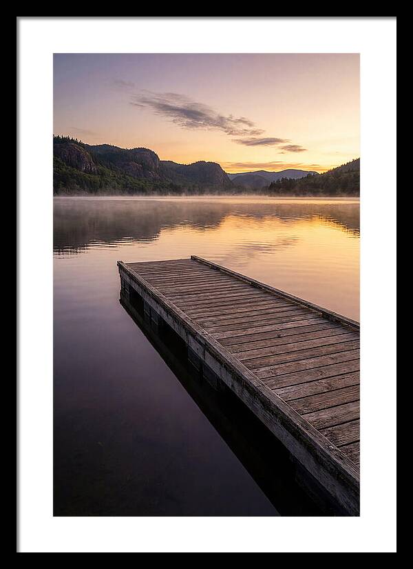 Tranquil Dawn Over Water