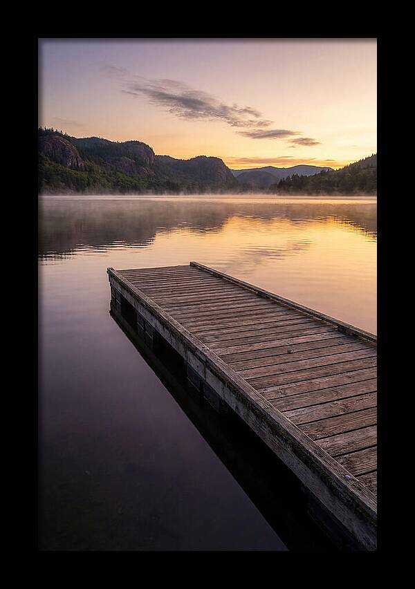 Tranquil Dawn Over Water