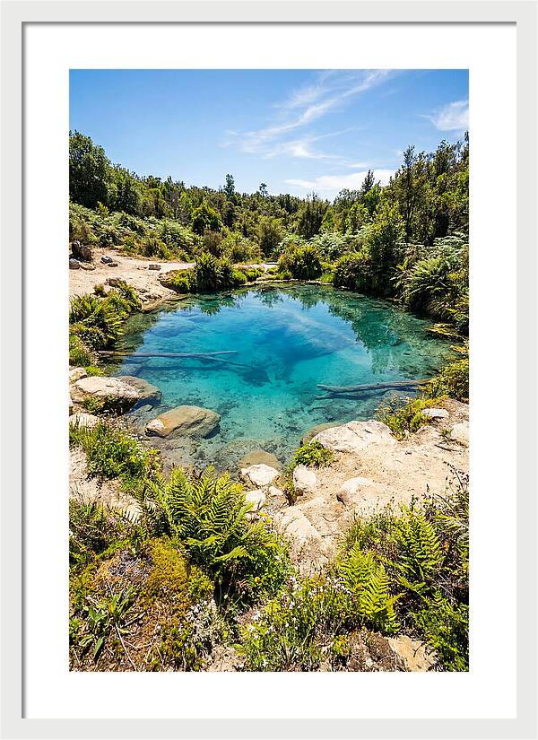 Tranquil Depths Of Blue