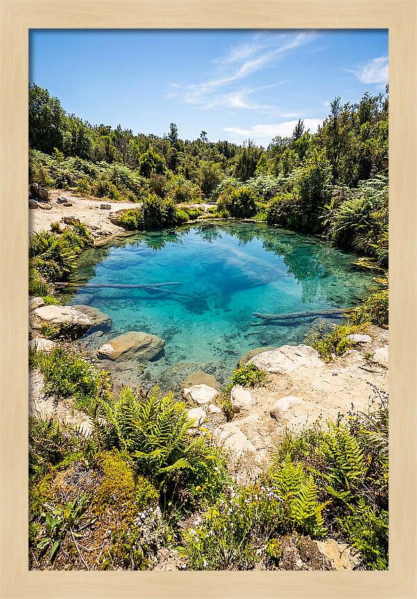 Tranquil Depths Of Blue