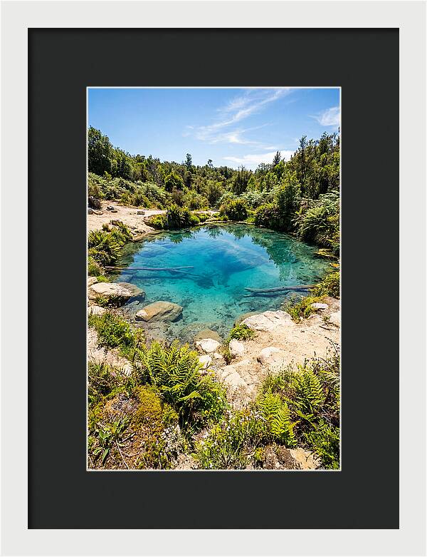 Tranquil Depths Of Blue