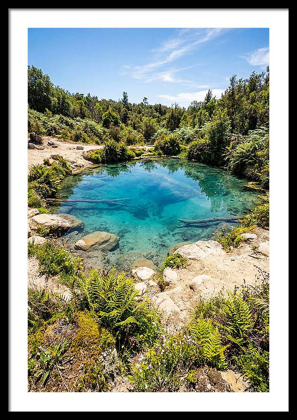 Tranquil Depths Of Blue