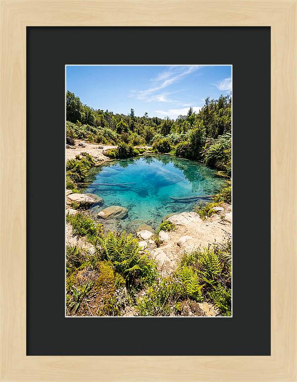 Tranquil Depths Of Blue