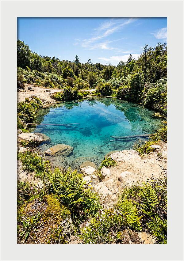 Tranquil Depths Of Blue