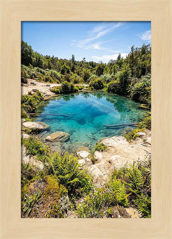 Tranquil Depths Of Blue
