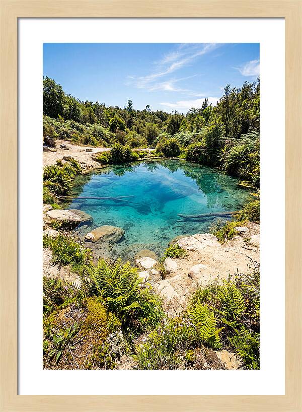 Tranquil Depths Of Blue