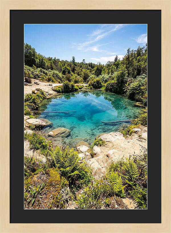 Tranquil Depths Of Blue