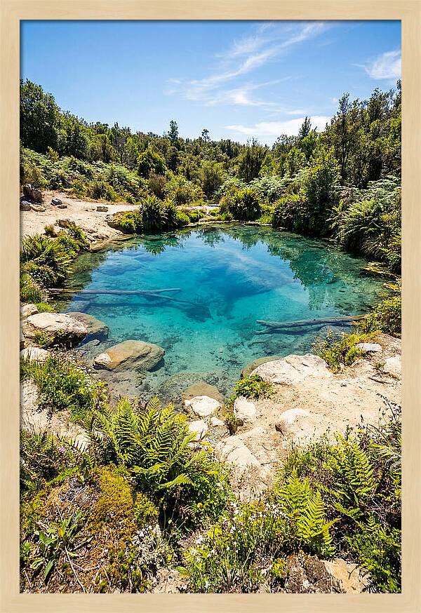 Tranquil Depths Of Blue