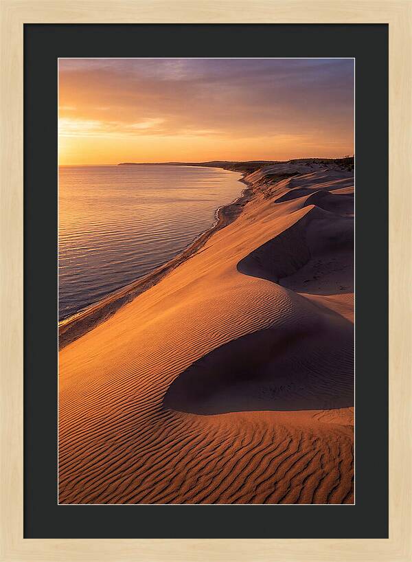 Tranquil Dunes At Dawn