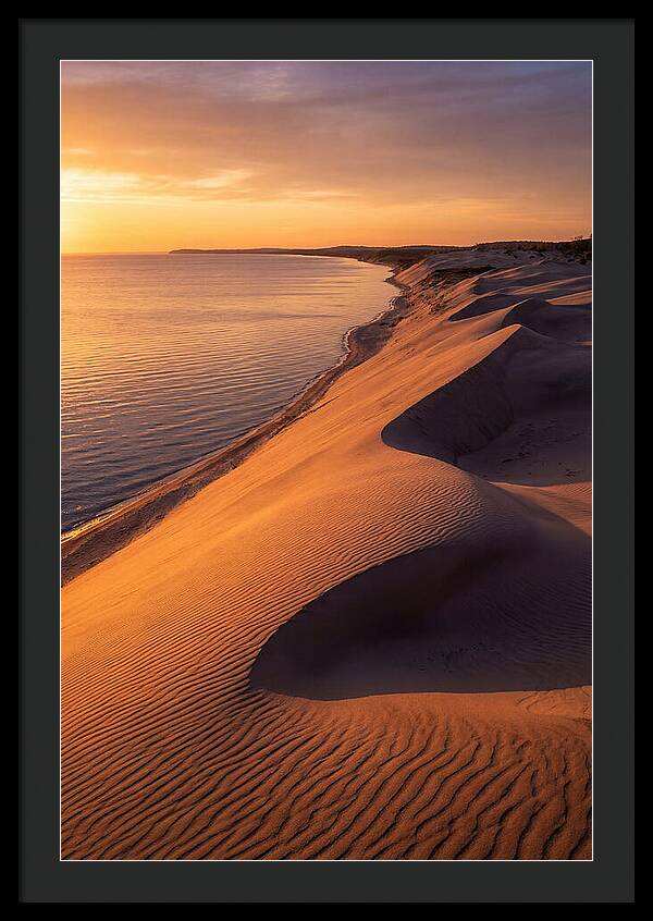 Tranquil Dunes At Dawn