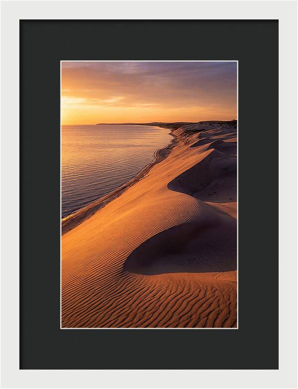 Tranquil Dunes At Dawn
