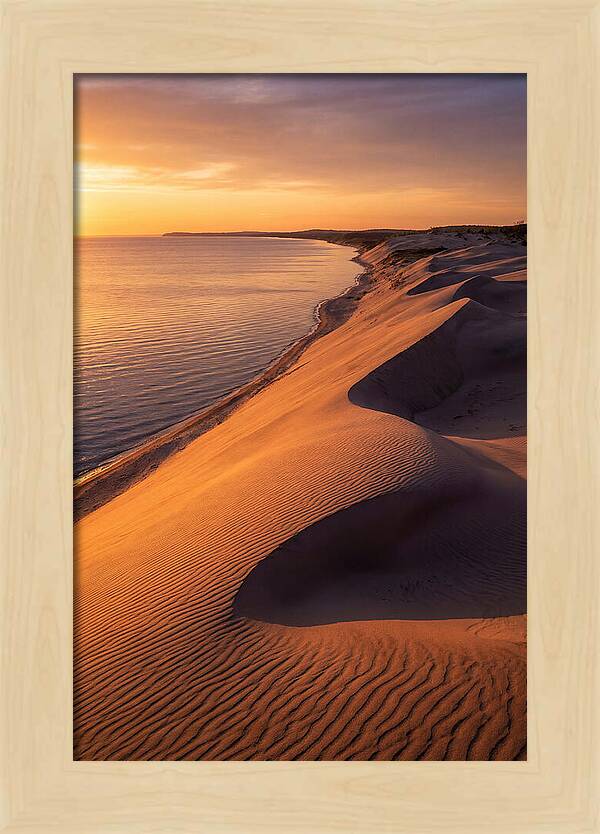 Tranquil Dunes At Dawn