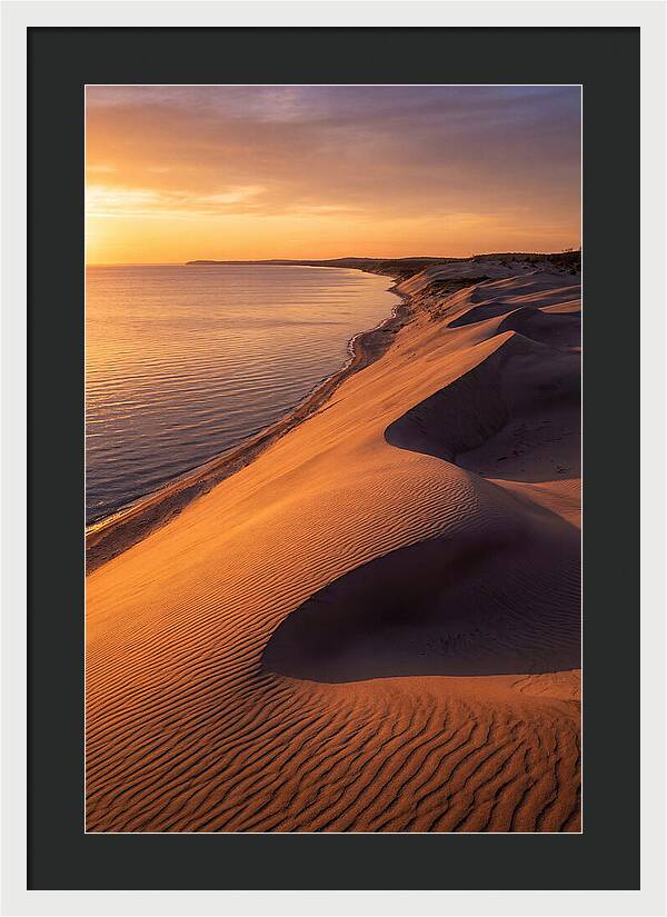 Tranquil Dunes At Dawn