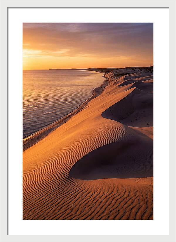 Tranquil Dunes At Dawn