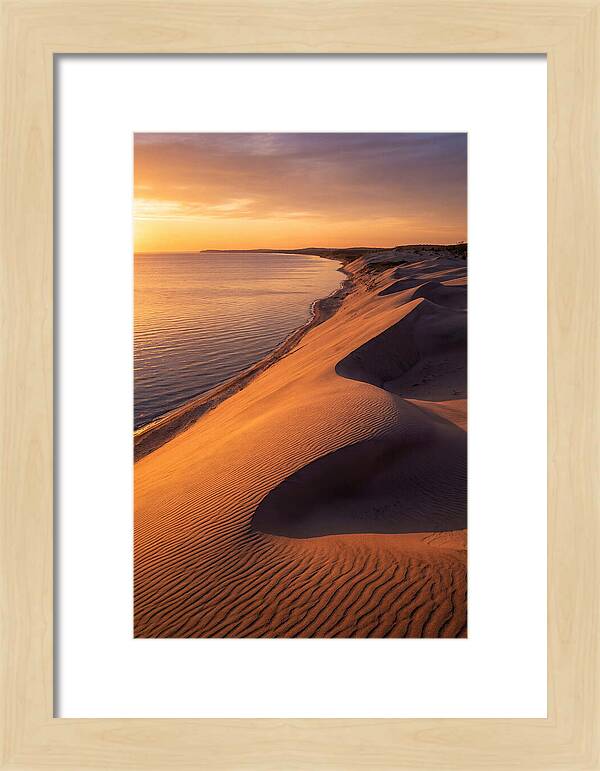 Tranquil Dunes At Dawn
