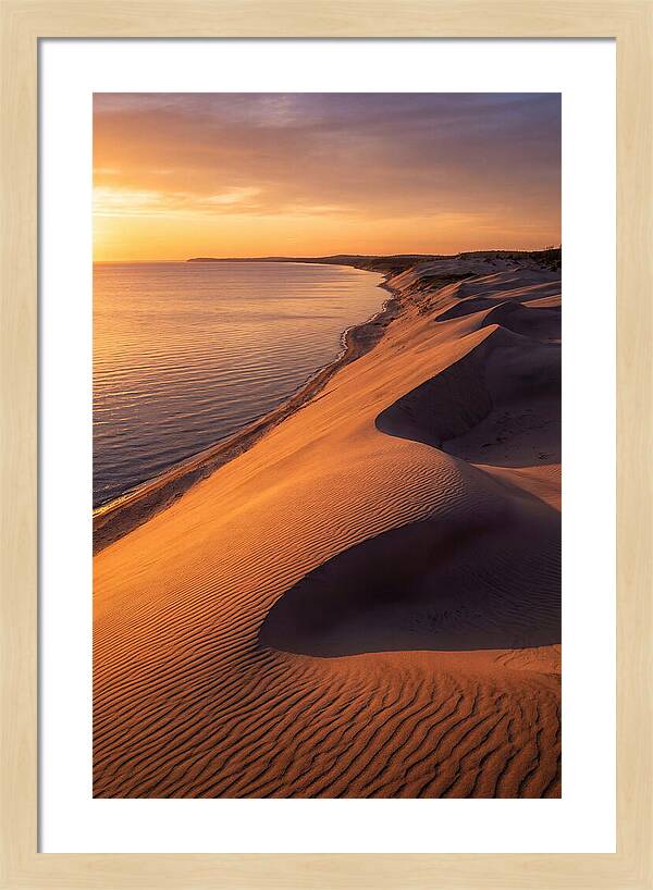 Tranquil Dunes At Dawn