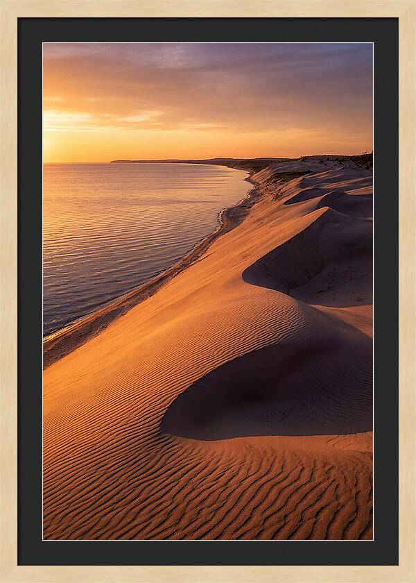Tranquil Dunes At Dawn