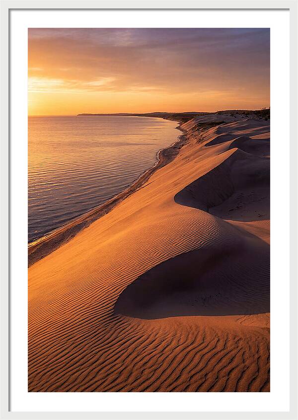 Tranquil Dunes At Dawn
