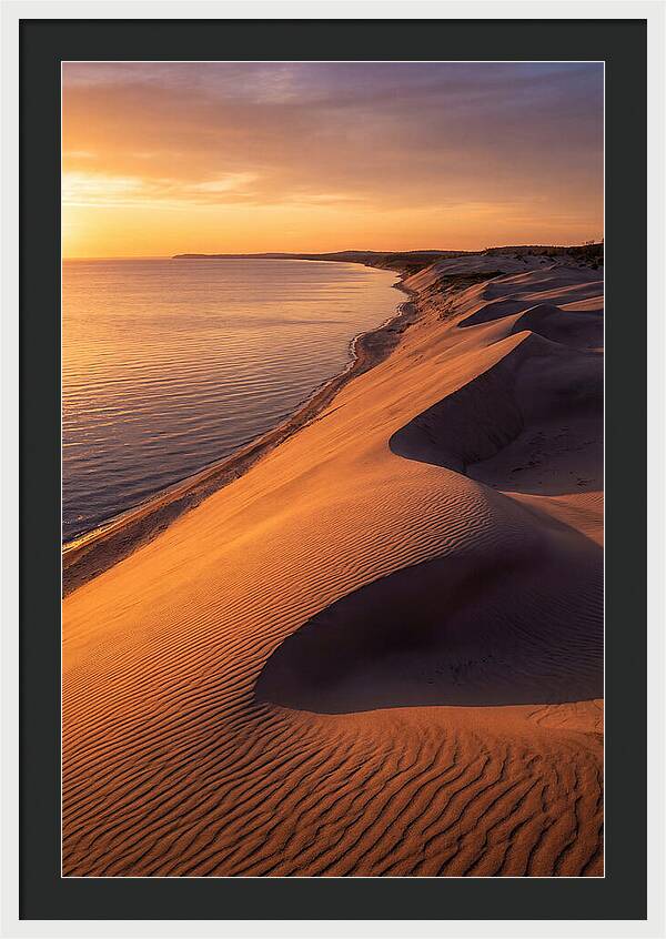 Tranquil Dunes At Dawn
