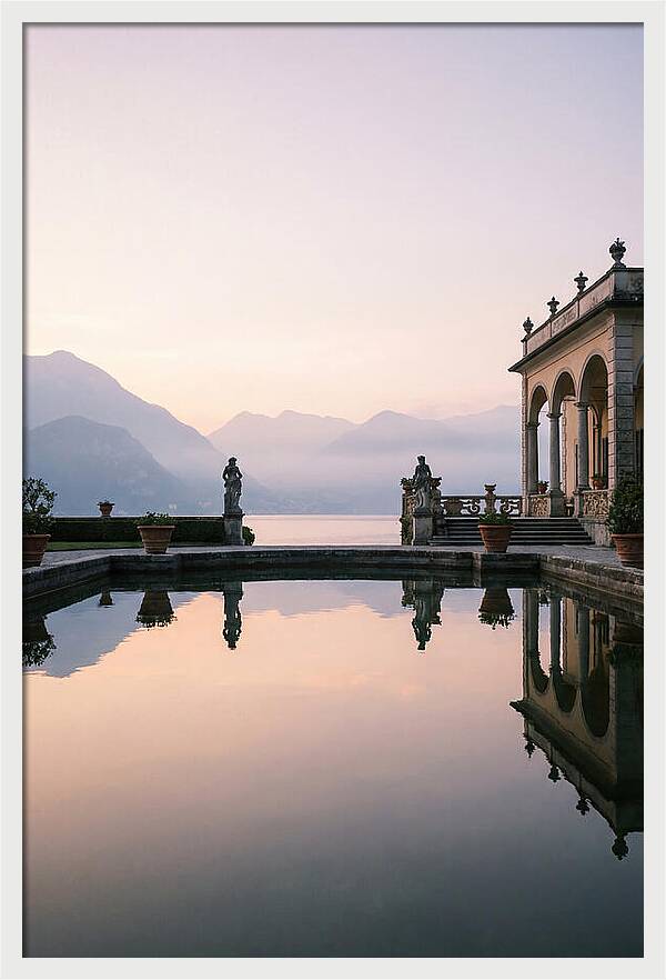 Tranquil Dusk Over Lake Como