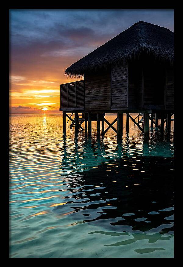 Tranquil Dusk Overwater Retreat