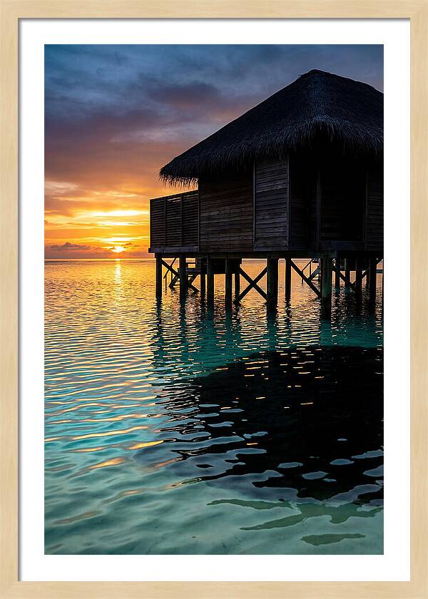 Tranquil Dusk Overwater Retreat