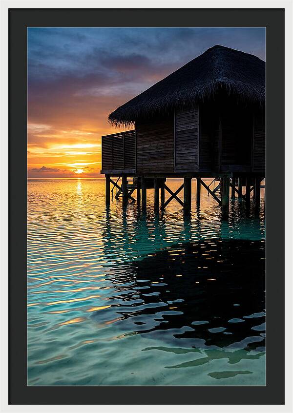 Tranquil Dusk Overwater Retreat