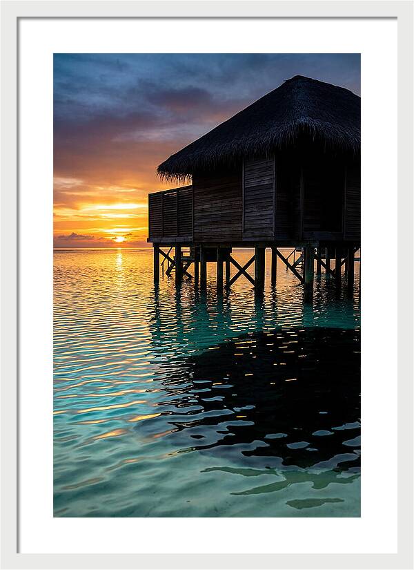 Tranquil Dusk Overwater Retreat