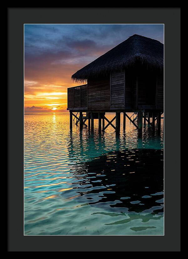 Tranquil Dusk Overwater Retreat